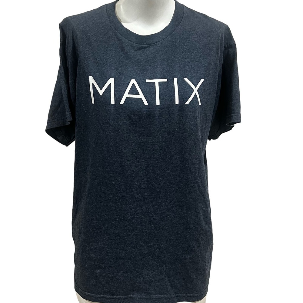 Matix mens gray short sleeve T-shirt
